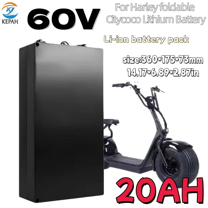 60V 30Ah Electric Scooter Battery - Bateria de 60V 20Ah/30Ah/40Ah para Motocicleta