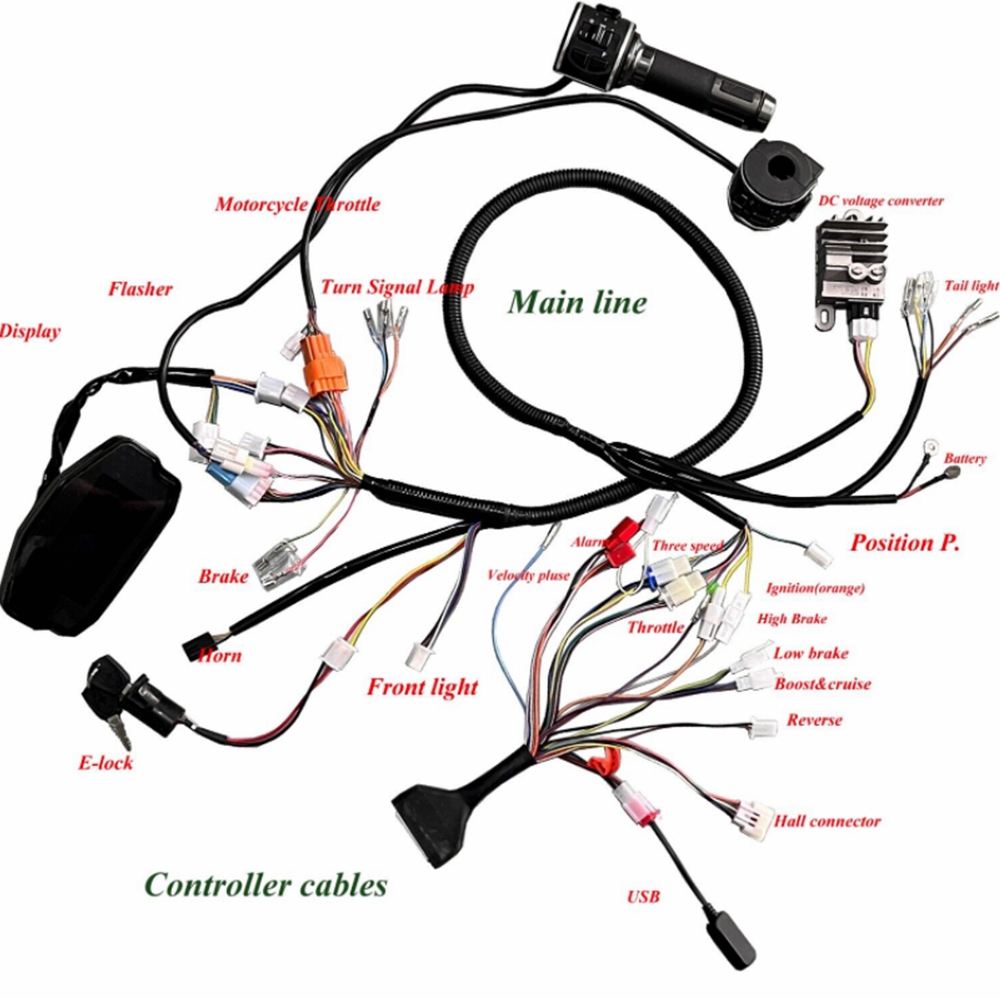 QS138 70H V3 3000W Mid-Drive M - Mid Drive Motor Kit 72V 3000W avaliação e preço