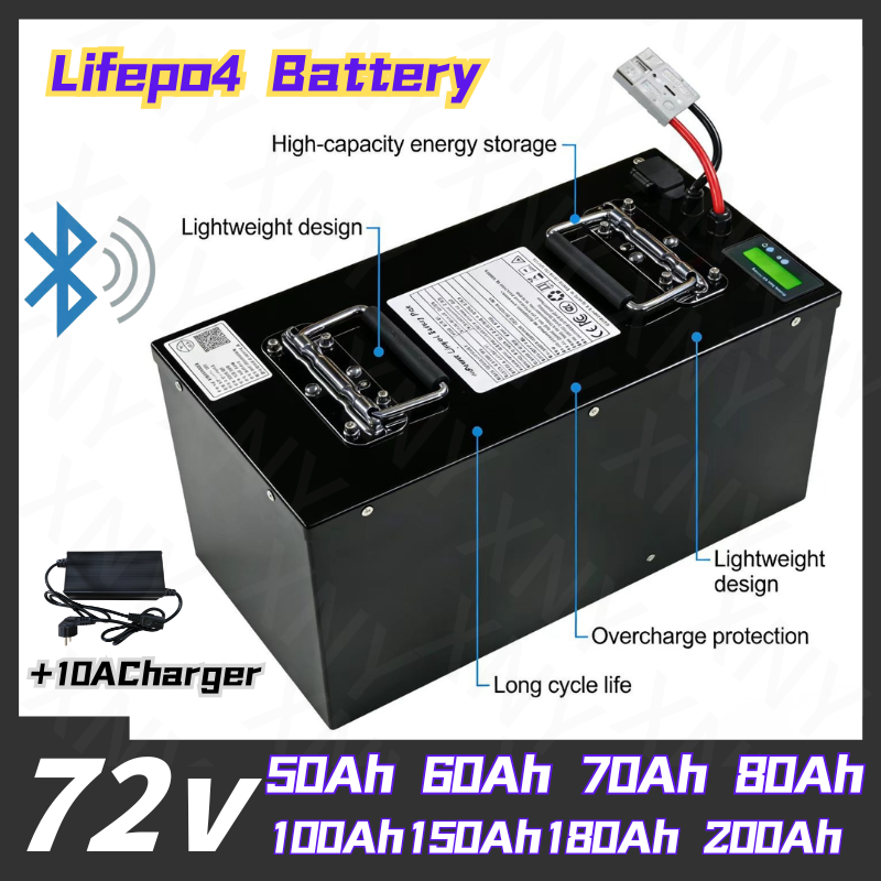 Bateria de Lítio XNY-72V LifeP - 72V 60Ah Lifepo4 Battery Pack avaliação e preço