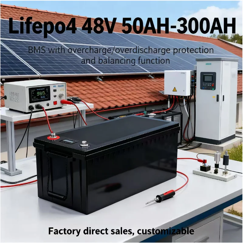 Pacote de bateria LiFePO4 48V  - 72V 60Ah Lifepo4 Battery Pack avaliação e preço