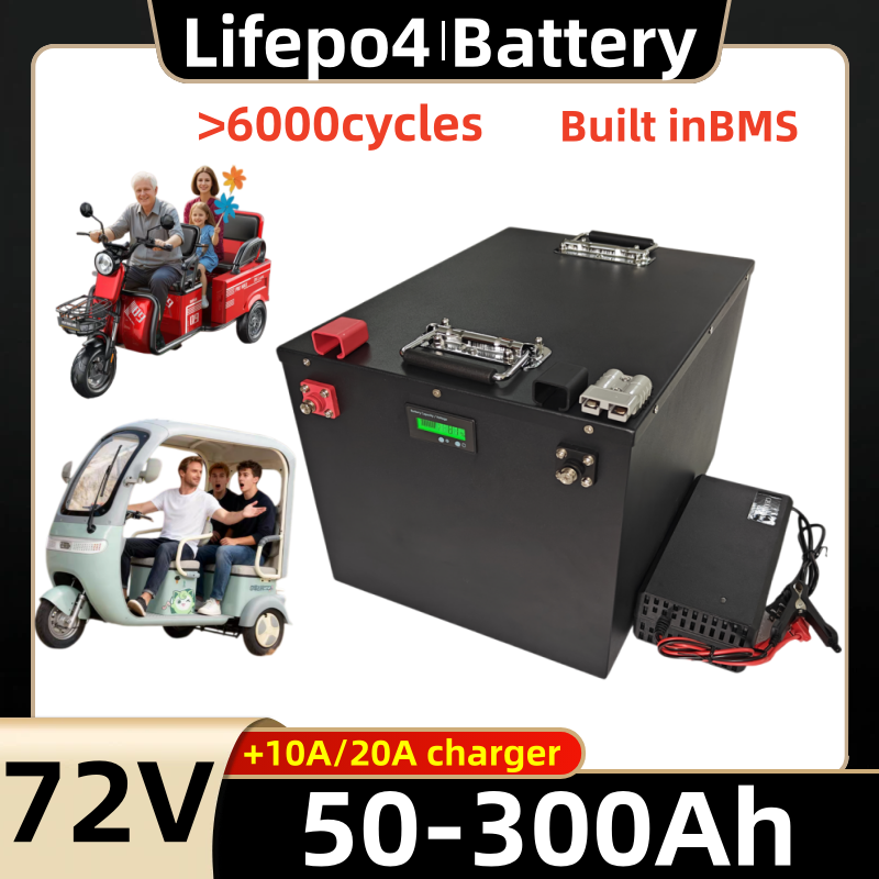 Bateria de lítio Lifepo4 72V 5 - 72V 60Ah Lifepo4 Battery Pack avaliação e preço